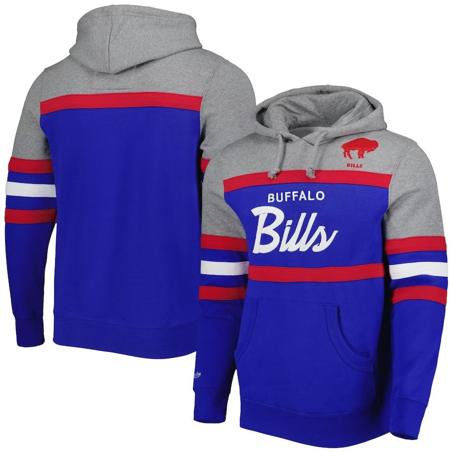 Officially Licensed NFL Men's Mitchell & Ness Hoodie - Buffalo