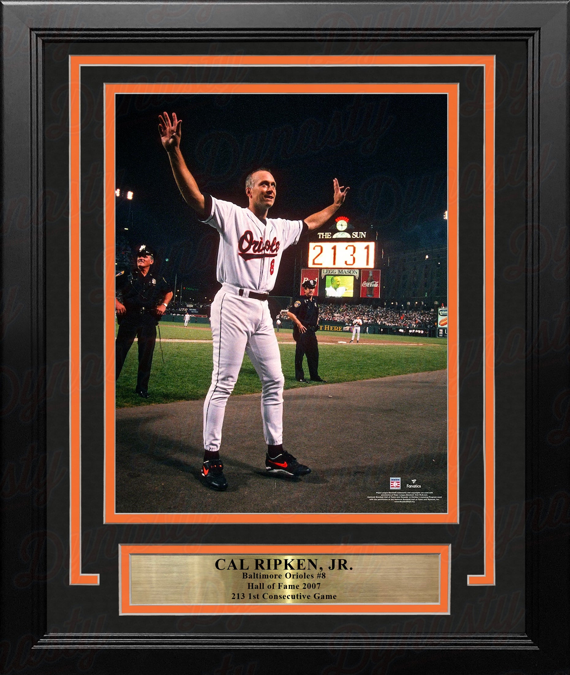 Cal Ripken, Jr. Baltimore Orioles 2131st Game 8 x 10 Framed Baseball  Photo - Dynasty Sports & Framing