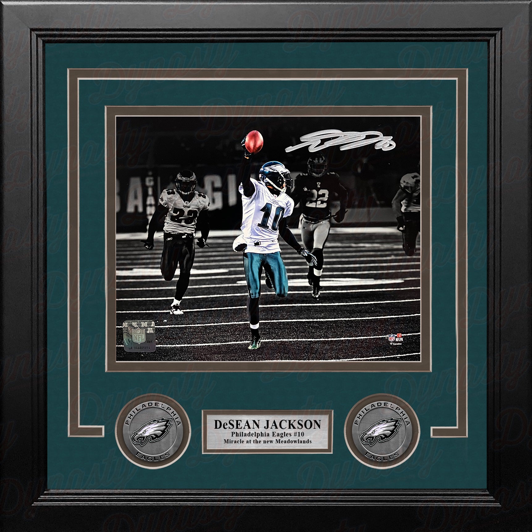 Desean selling Jackson Autographed Photo w/ Custom Framing (COA)