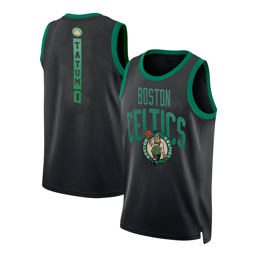 Jayson Tatum Boston Celtics Ultra Game Black NBA Jersey