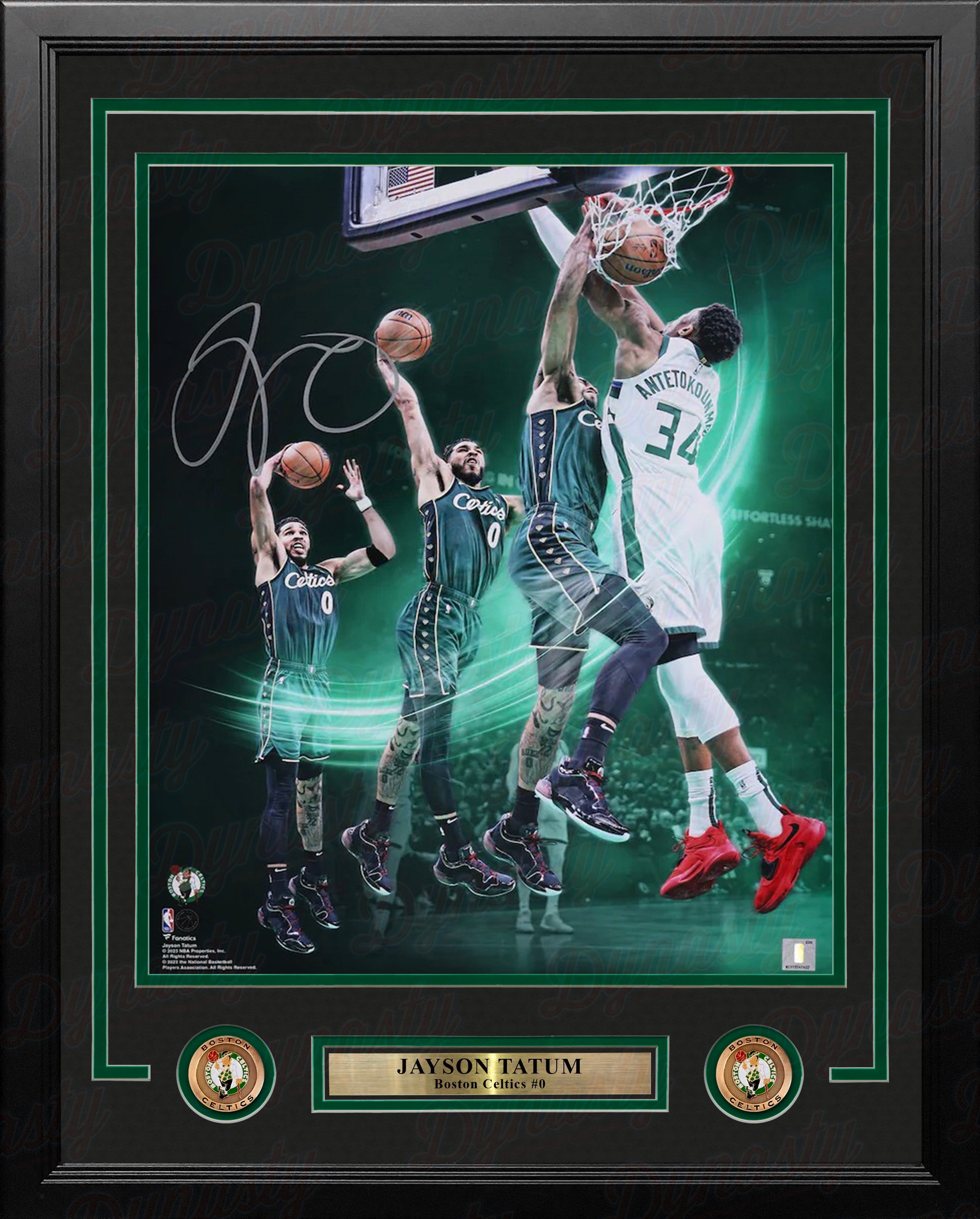 Jayson Tatum Boston Celtics Autographed Fanatics Authentic Player