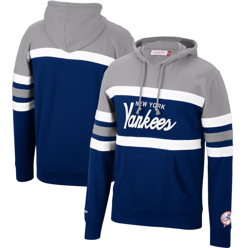 New York Yankees Mitchell & Ness Lightweight Logo Hoodie