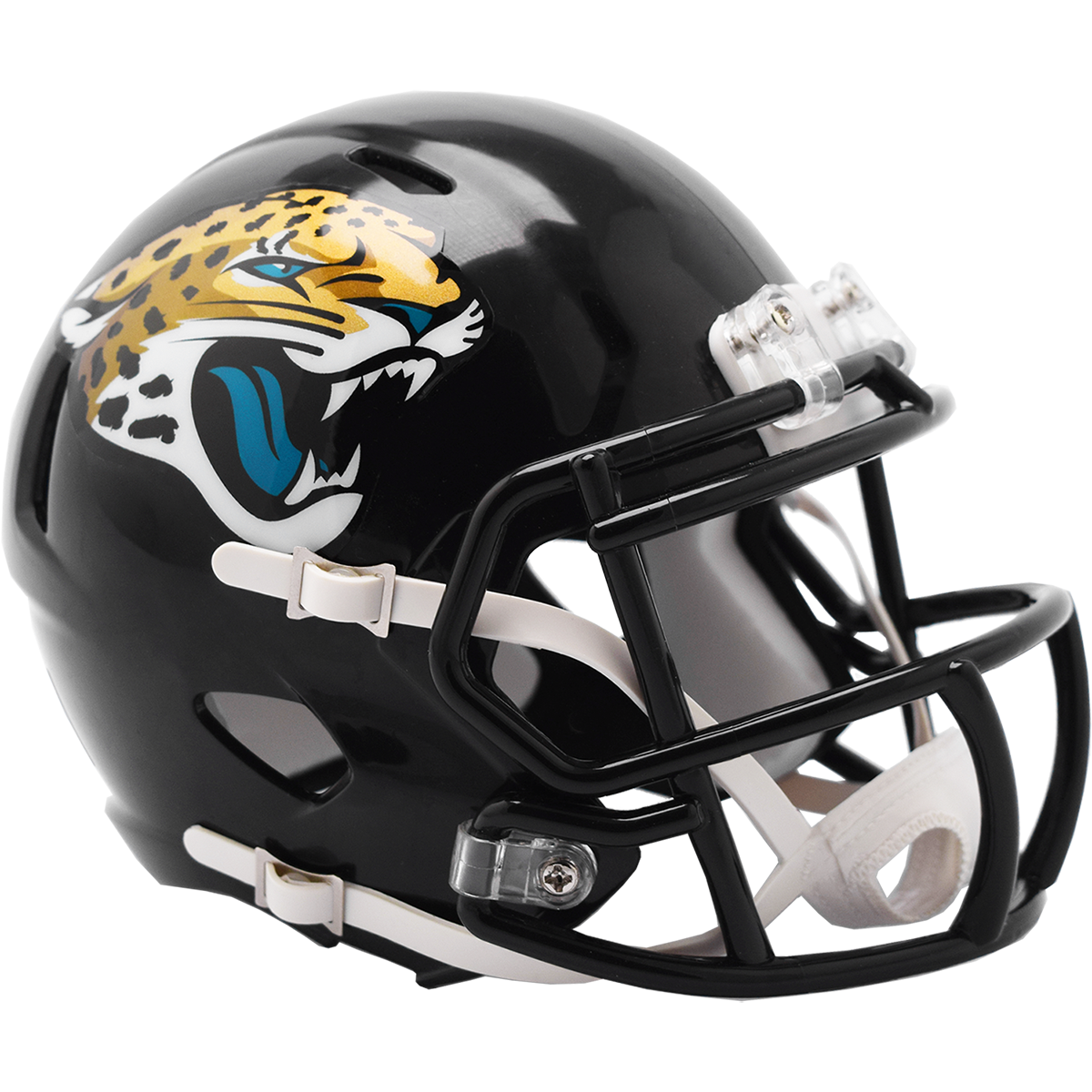 JACKSONVILLE JAGUARS NFL Football Helmet with REVO BLACK Visor