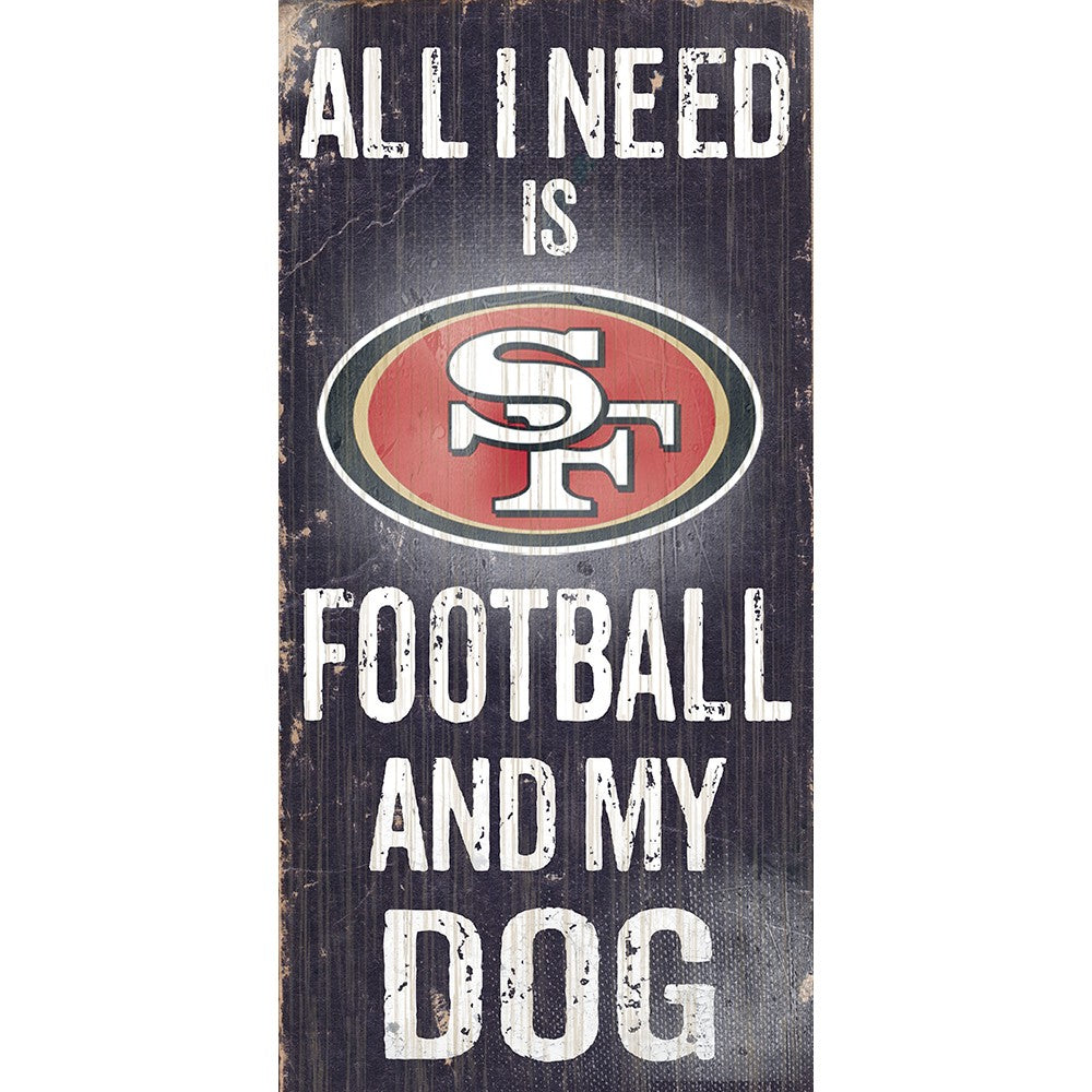 San Francisco 49ers sports pet supplies for dogs