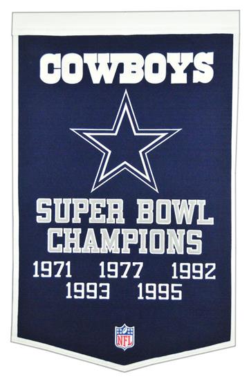 5-TIME SUPER BOWL CHAMPIONS DALLAS COWBOYS 19x13 COMMEMORATIVE POSTER