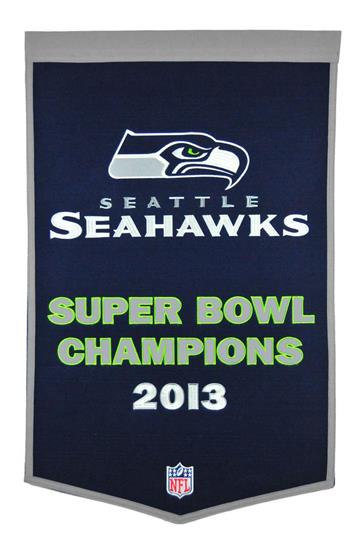 NFL Seattle Seahawks Super Bowl Champions Banner