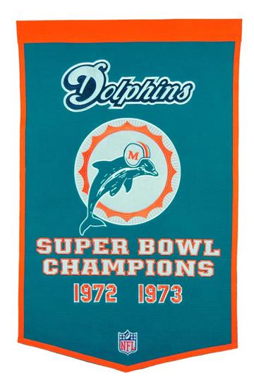 Miami Dolphins NFL Dynasty Banner