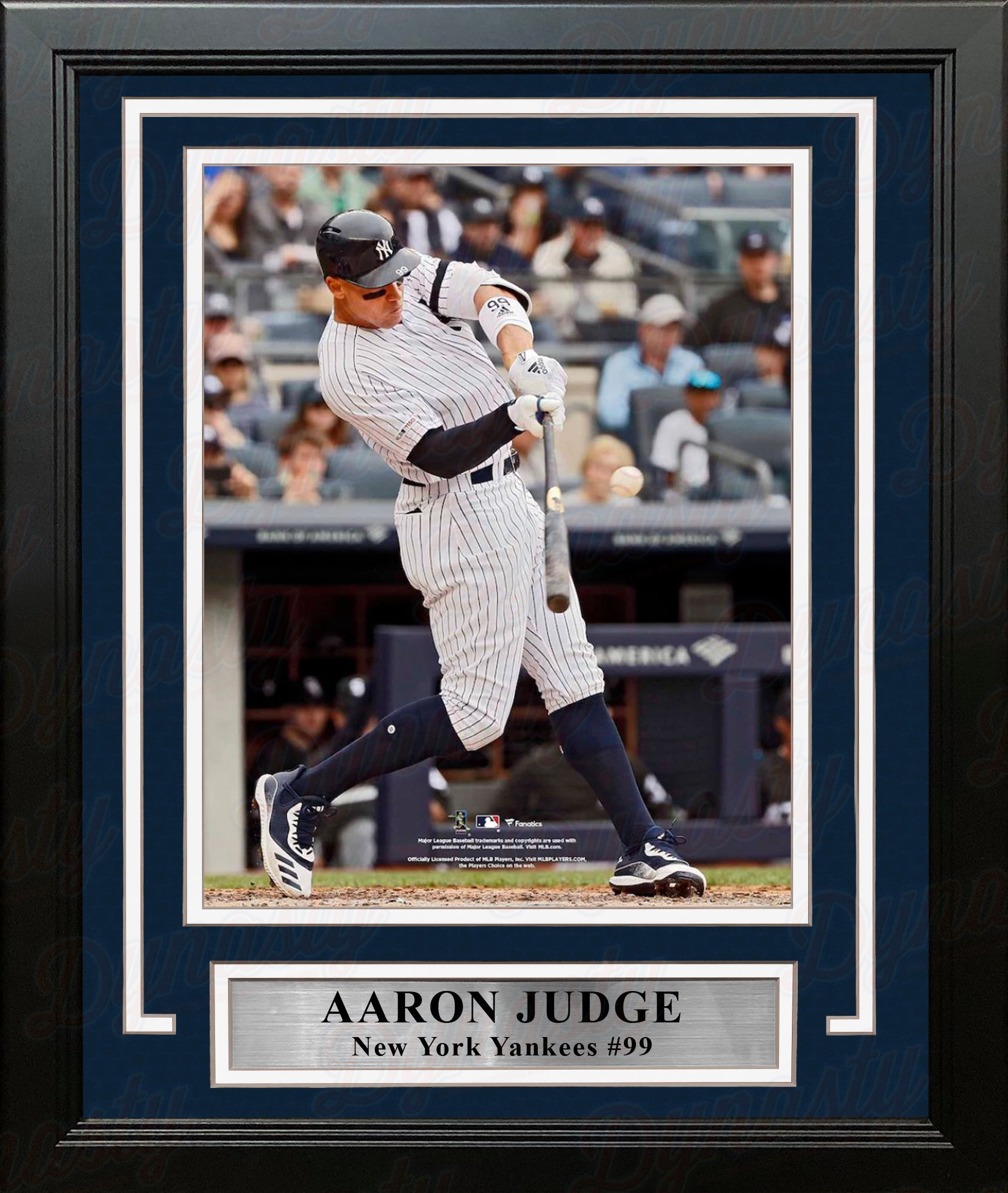 Aaron Judge in Action New York Yankees 8 x 10 Framed Baseball