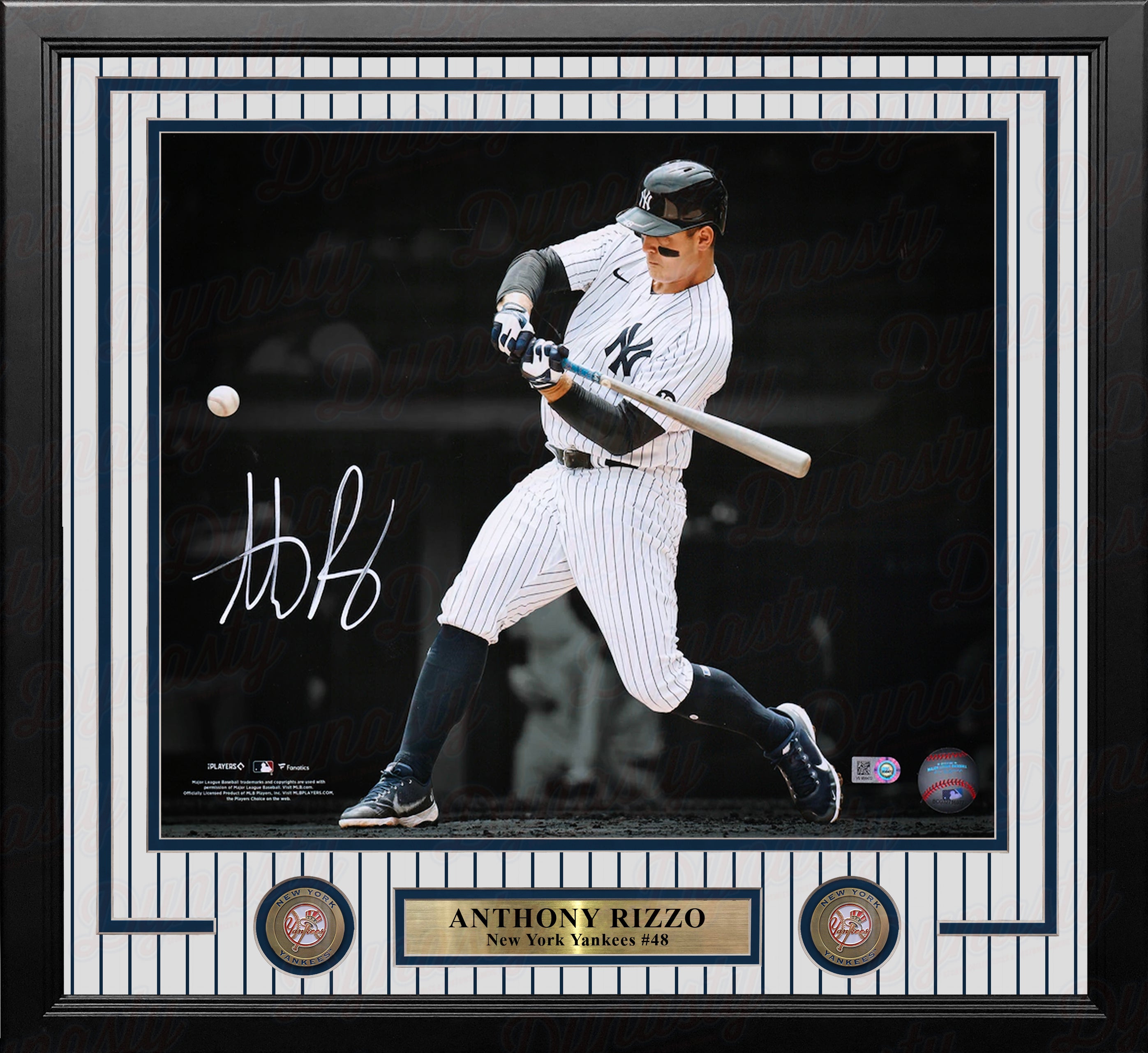 Anthony Rizzo New York Yankees Fanatics Authentic #48 Pinstripe