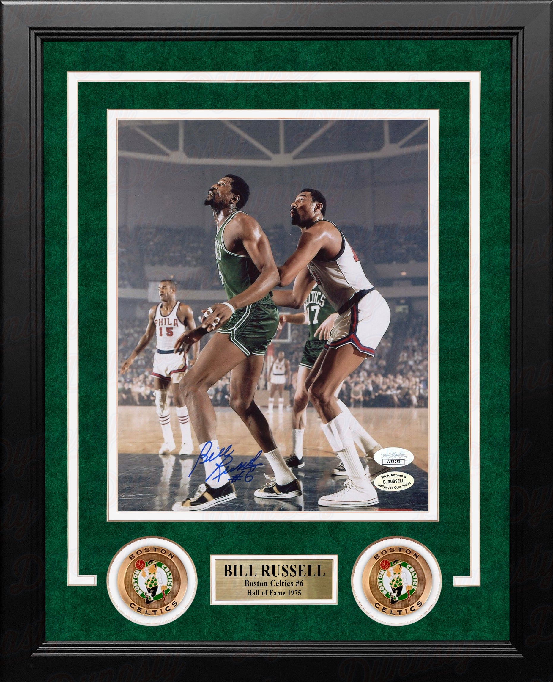 Bill Russell Boston Celtics TriStar Autographed Spalding Basketball with  11 World Championships Inscription