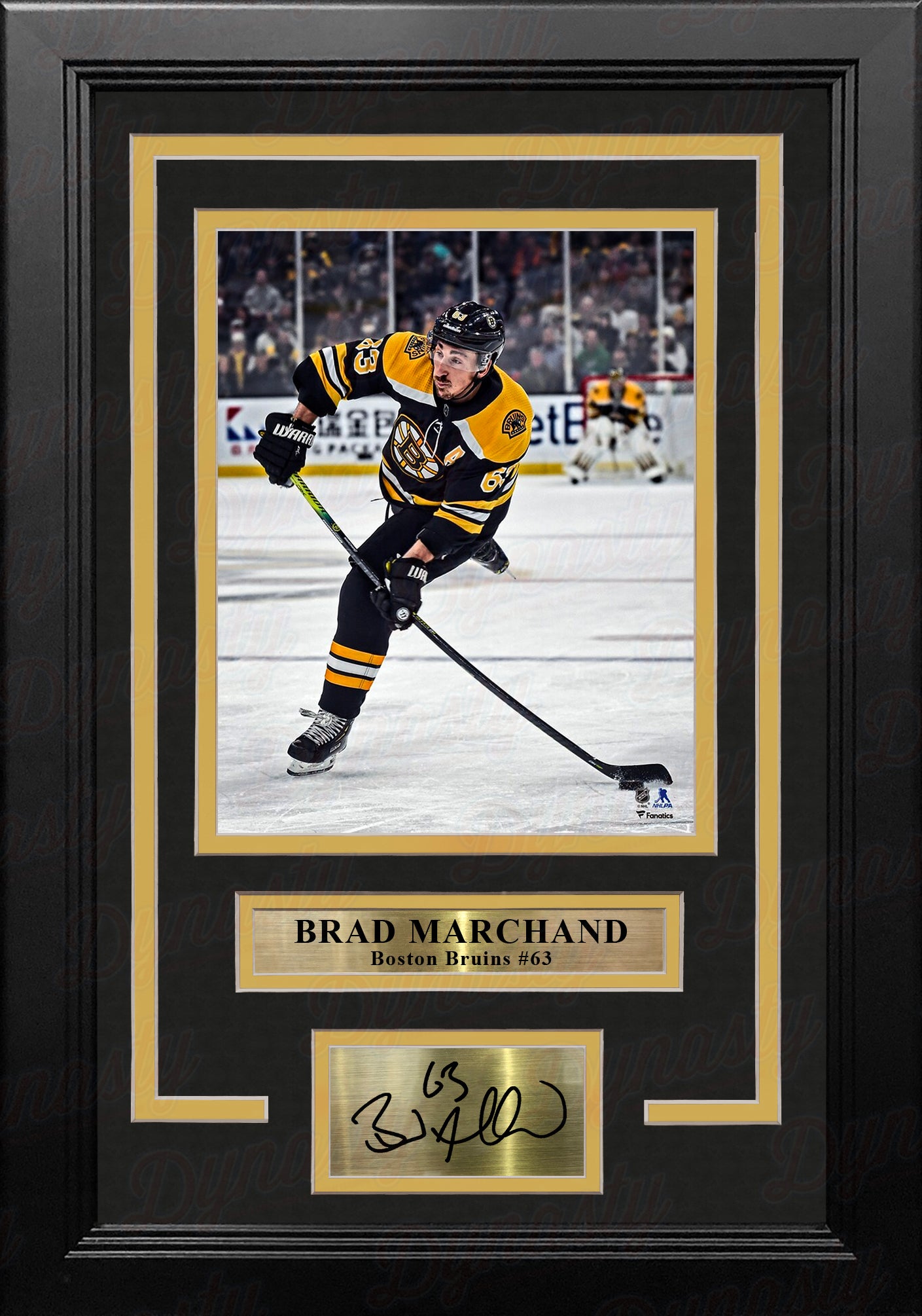 Brad Marchand Boston Bruins Signed 8x10 Photo Red Sox Fenway Park