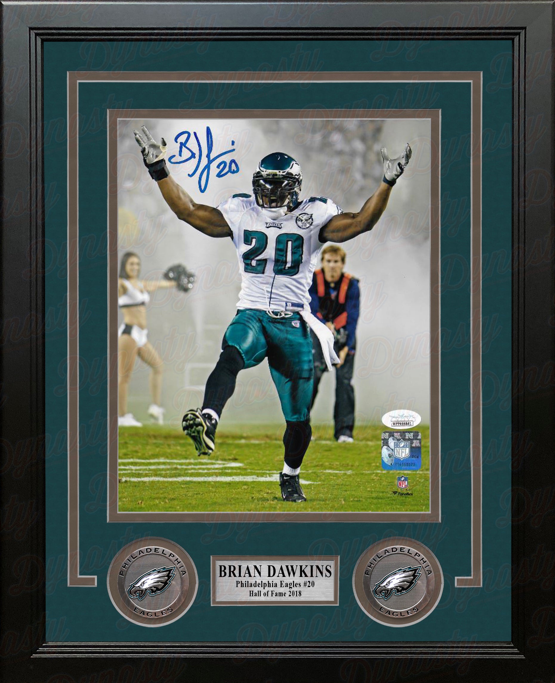 Brian Dawkins Philadelphia Eagles Football Glossy Sticker -   Denmark