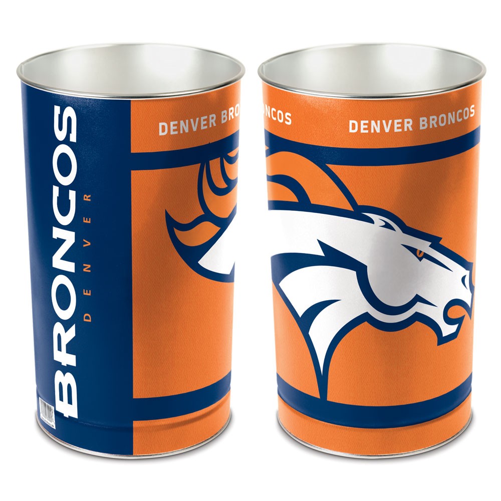 Denver Broncos Trash Can - Dynasty Sports & Framing