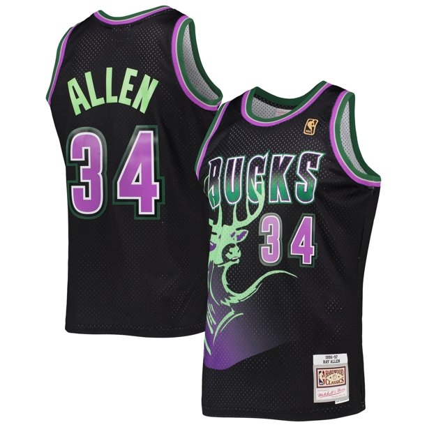 Throwback Jersey: Ray Allen 90's Alternative Bucks 