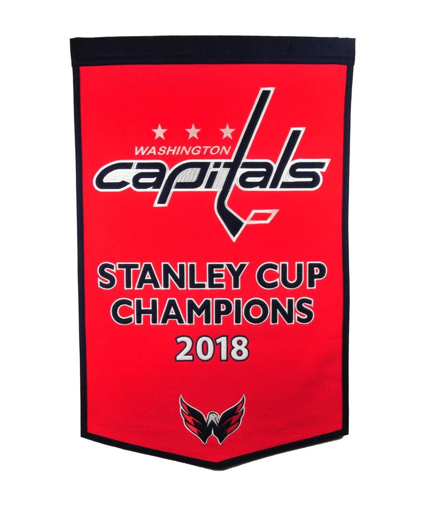 Capitals raise Stanley Cup title banner as NHL season begins, Golden  Knights/NHL
