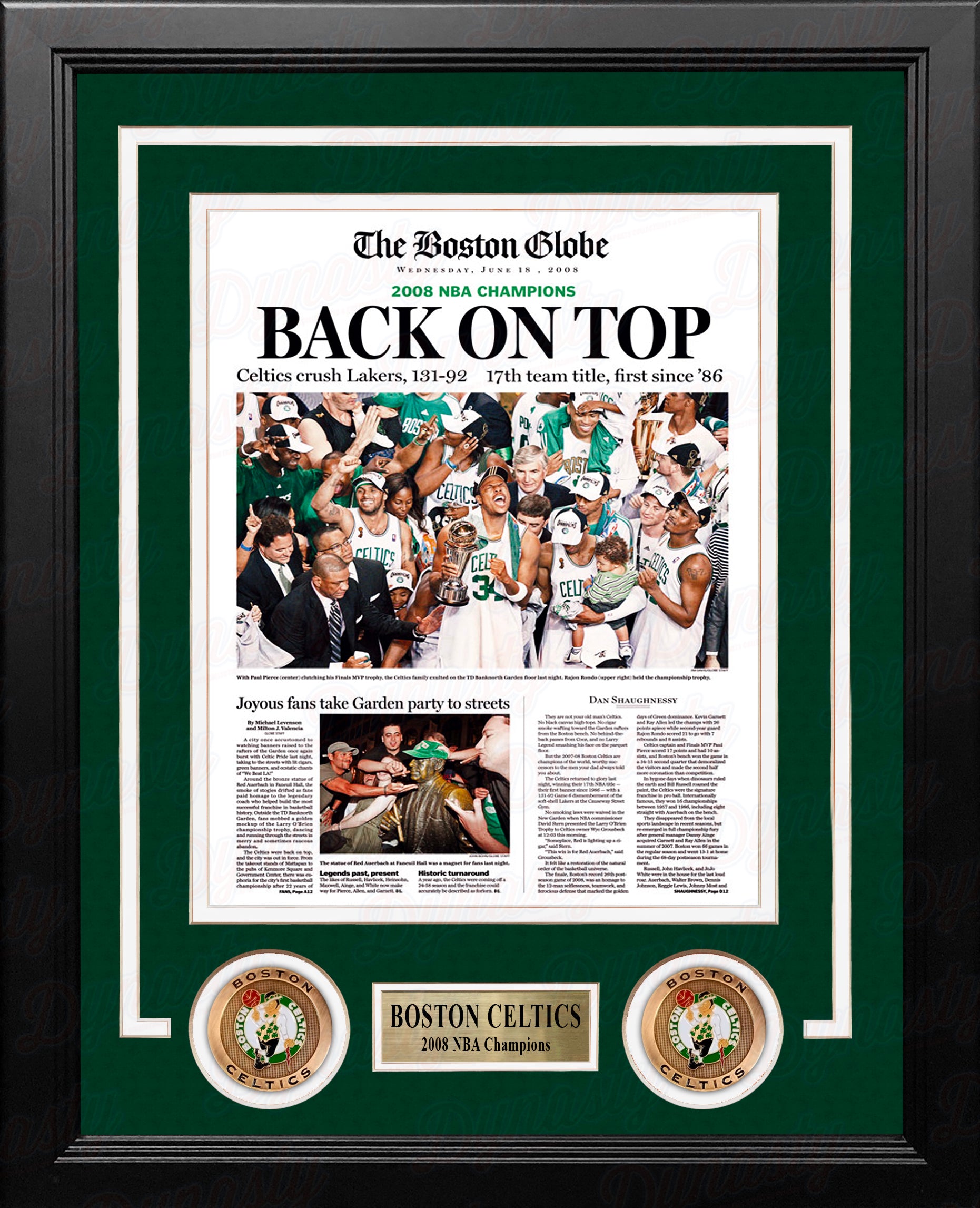 Boston Celtics Championships Page