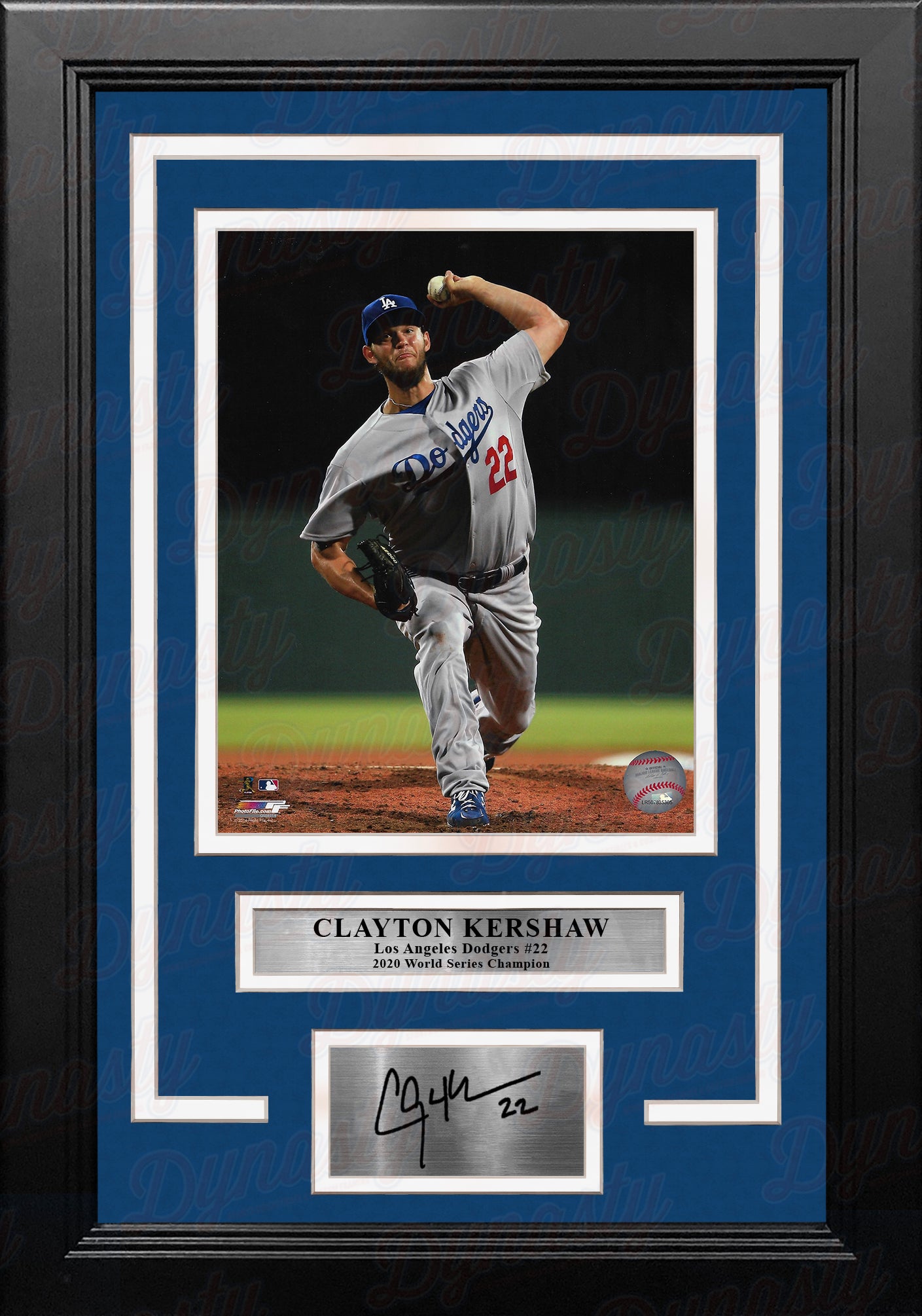 Clayton Kershaw Autographed Los Angeles Dodgers Signature Series