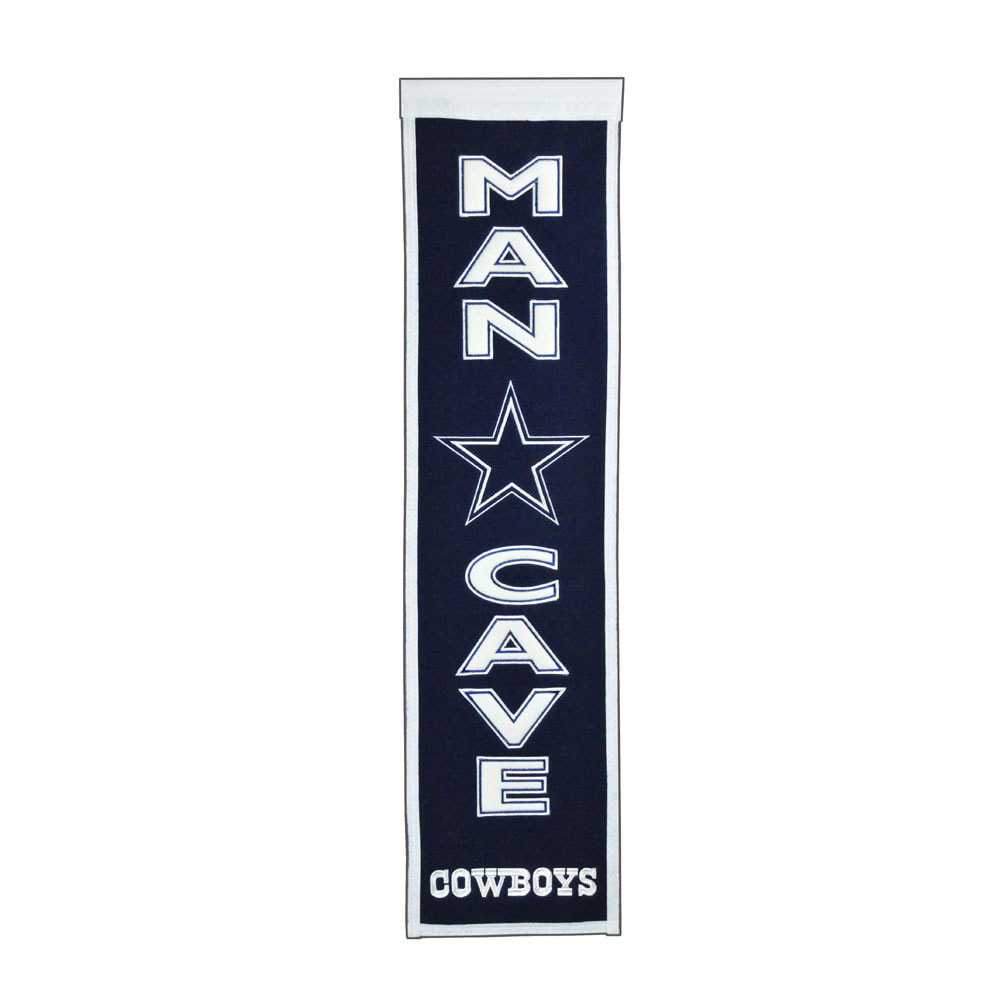 Dallas Cowboys Man Cave Heritage Banner - Dynasty Sports