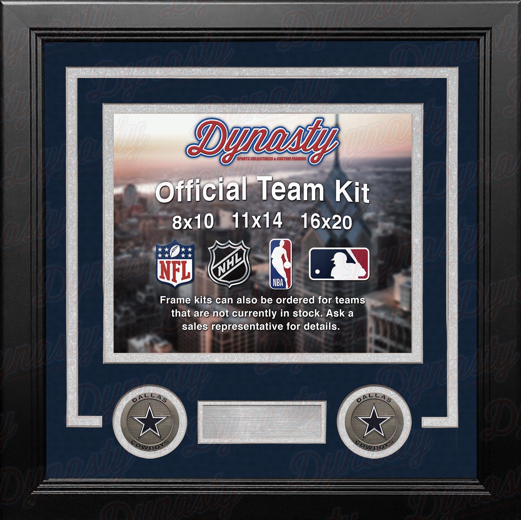 Dallas Cowboys NFL Football EZ-View Chrome License Plate Frame - Dynasty  Sports & Framing