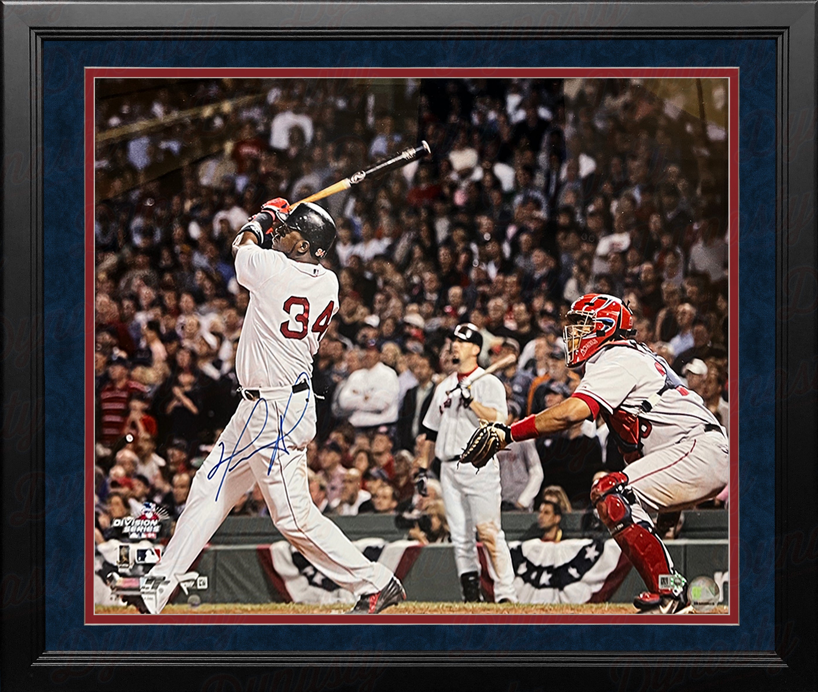 David Ortiz Autographed and Framed Boston Red Sox Jersey