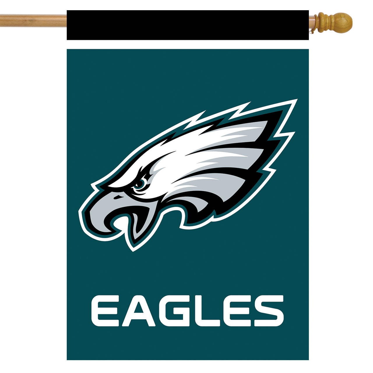 Philadelphia Eagles NFL Mascot Slogan American House Garden Flag