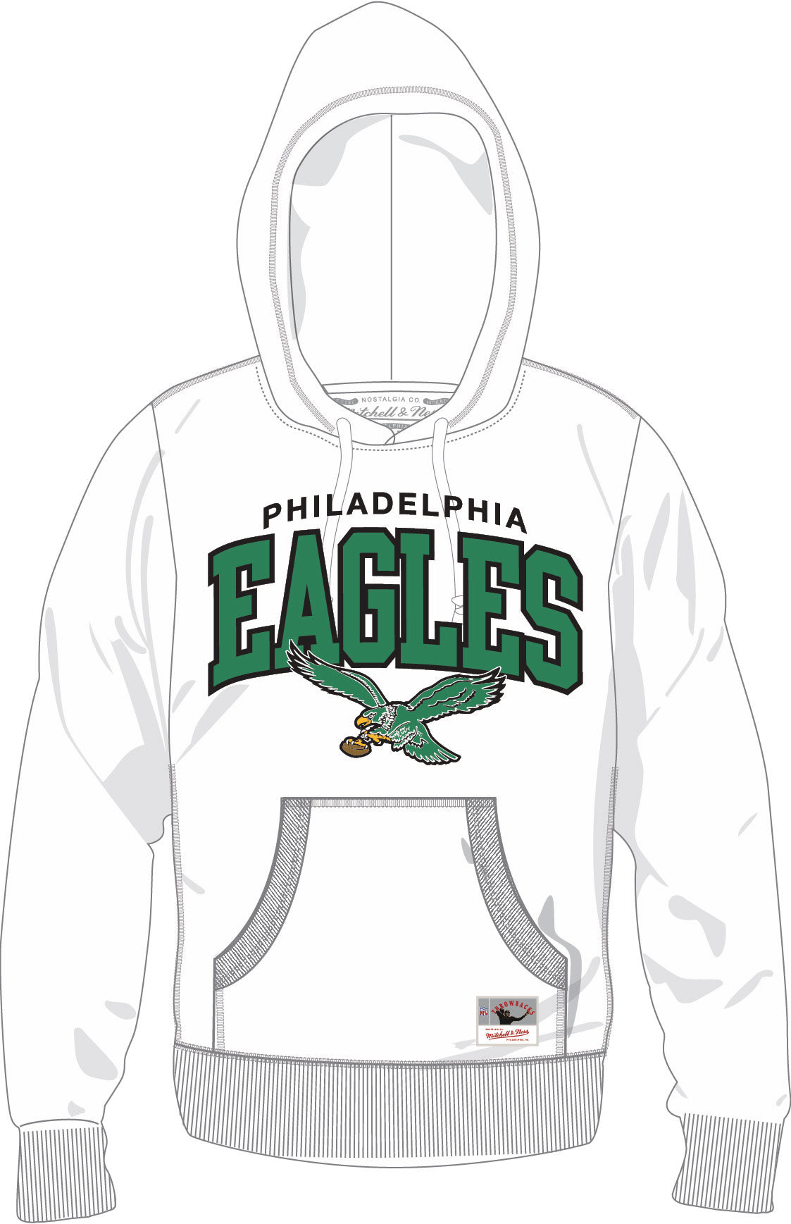 Nike vintage hoodies. Philadelphia eagles