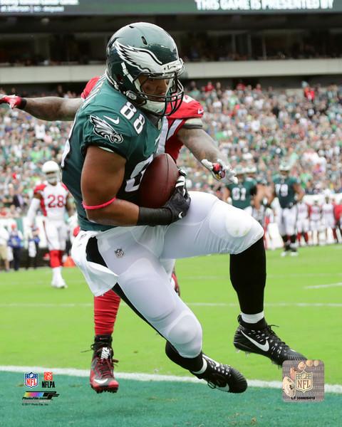 Trey Burton Touchdown Catch Philadelphia Eagles Football Photo