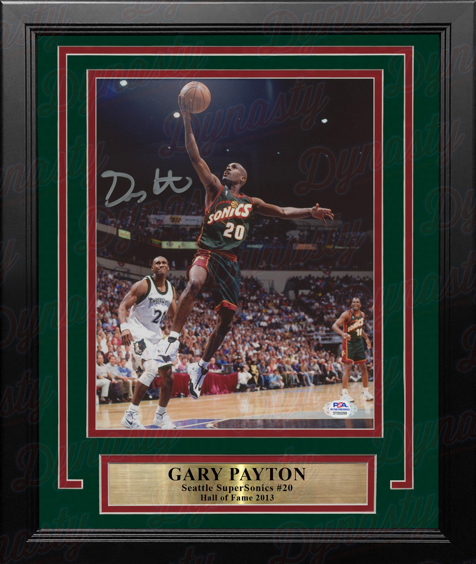 AUTOGRAPHED & FRAMED PRINTS - Gary Payton + Shawn Kemp by Keegan Hall –  Simply Seattle