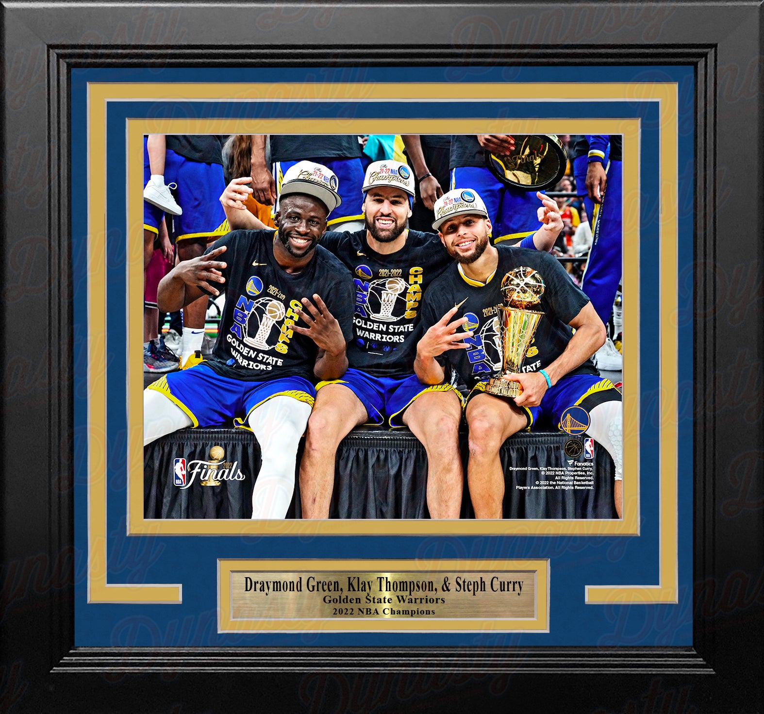 Stephen Curry and Klay Thompson Golden State Warriors Signed and