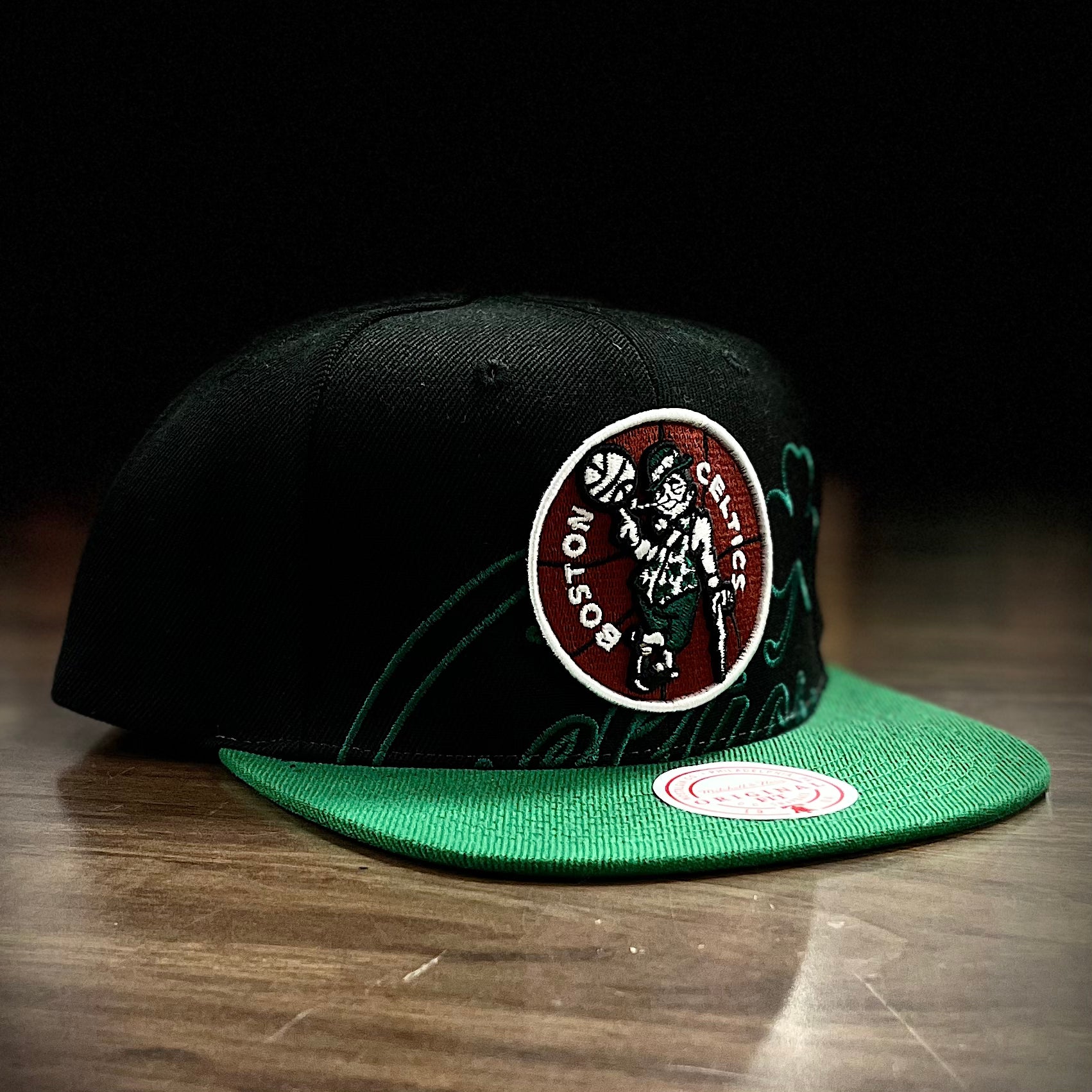 MITCHELL & NESS BOSTON CELTICS BASEBALL CAP COLOR GREEN