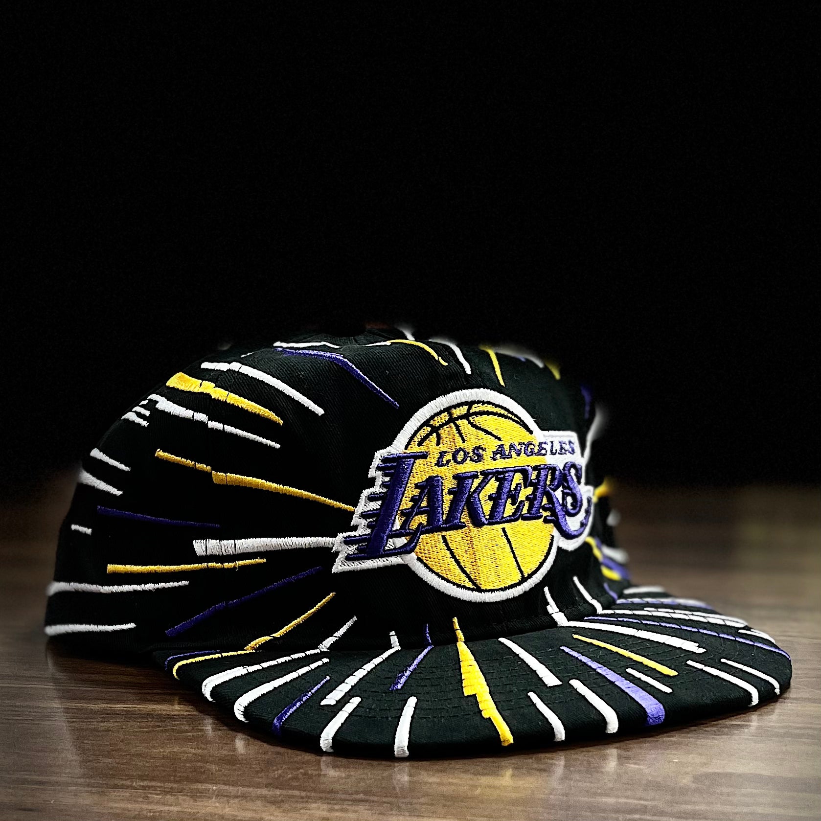 Los Angeles Lakers Mitchell & Ness Burst Deadstock Hardwood