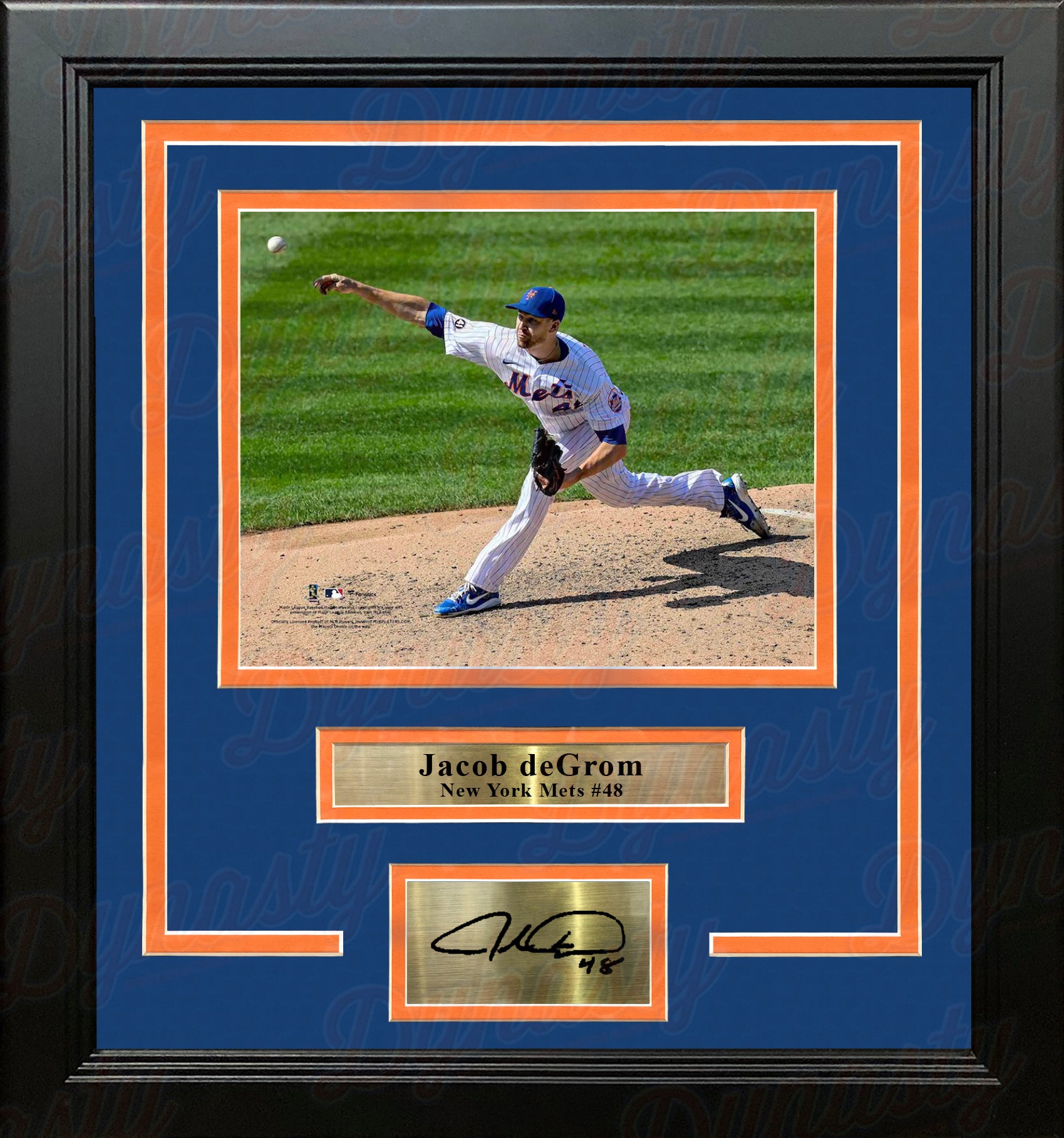 Jacob Degrom Autographed Jersey Card