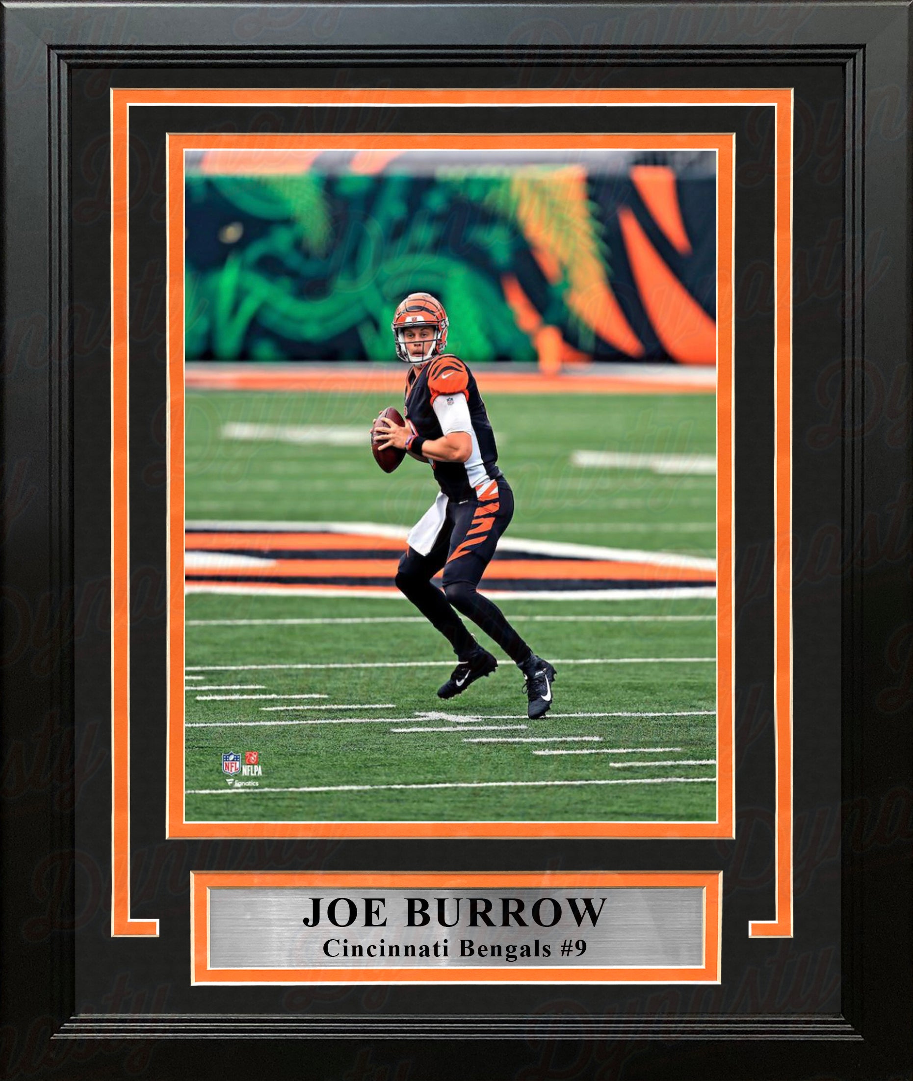 Joe Burrow Cincinnati Bengals Unsigned First Career Win Photograph
