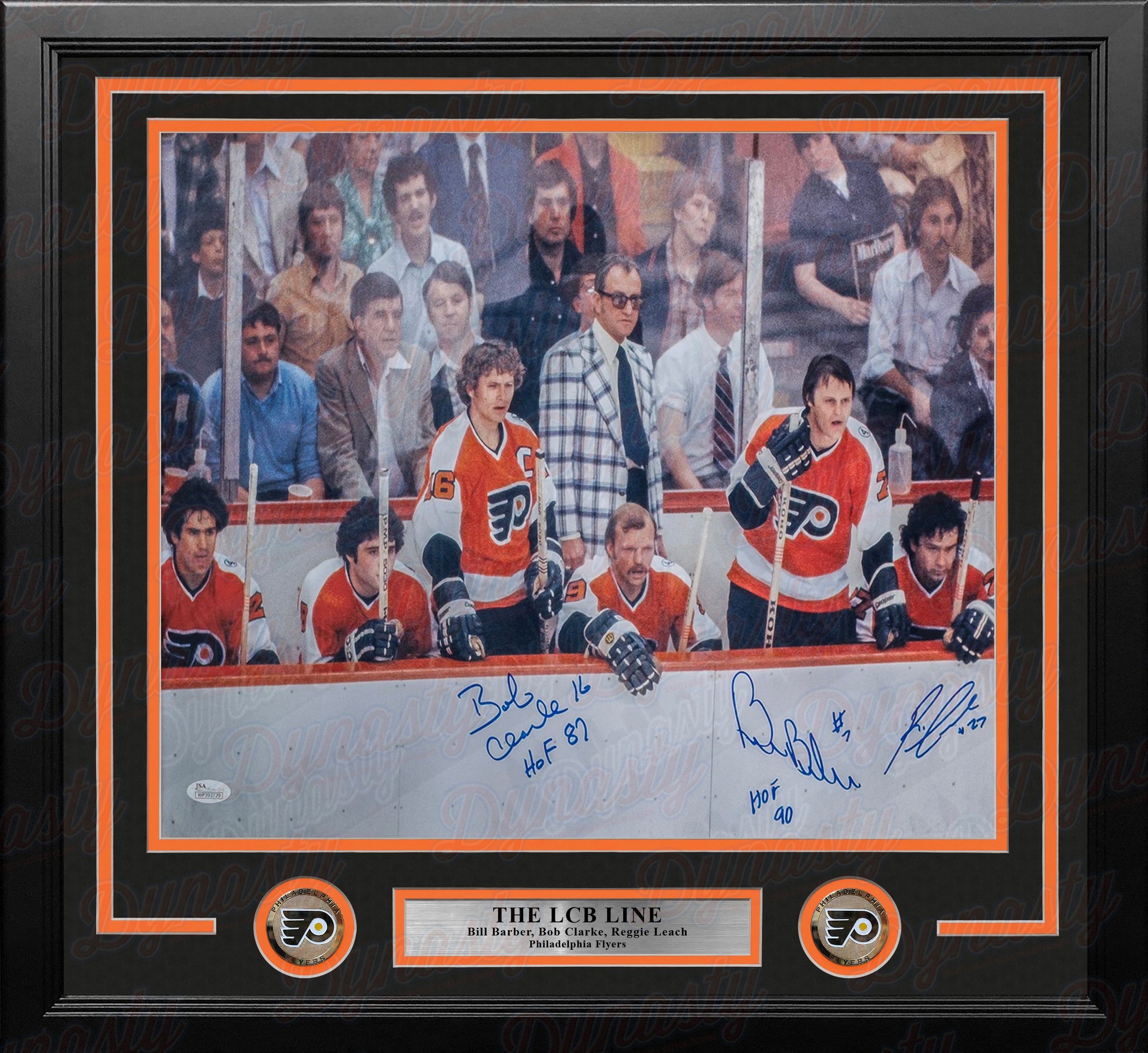 Bobby Clarke Signed Autographed Framed Philadelphia Flyers 