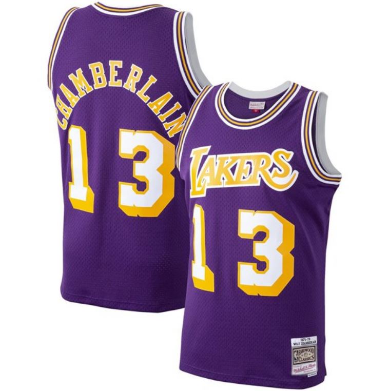 Wilt chamberlain best sale hardwood classic jersey