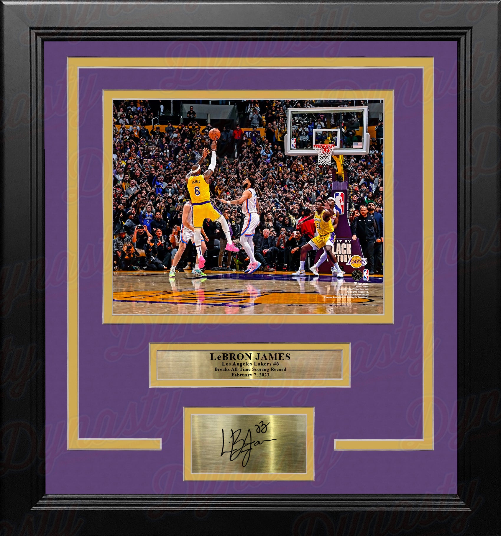 LeBron James 2020 NBA Champions LA Lakers 8x10 Framed Basketball Collage  Photo - Dynasty Sports & Framing