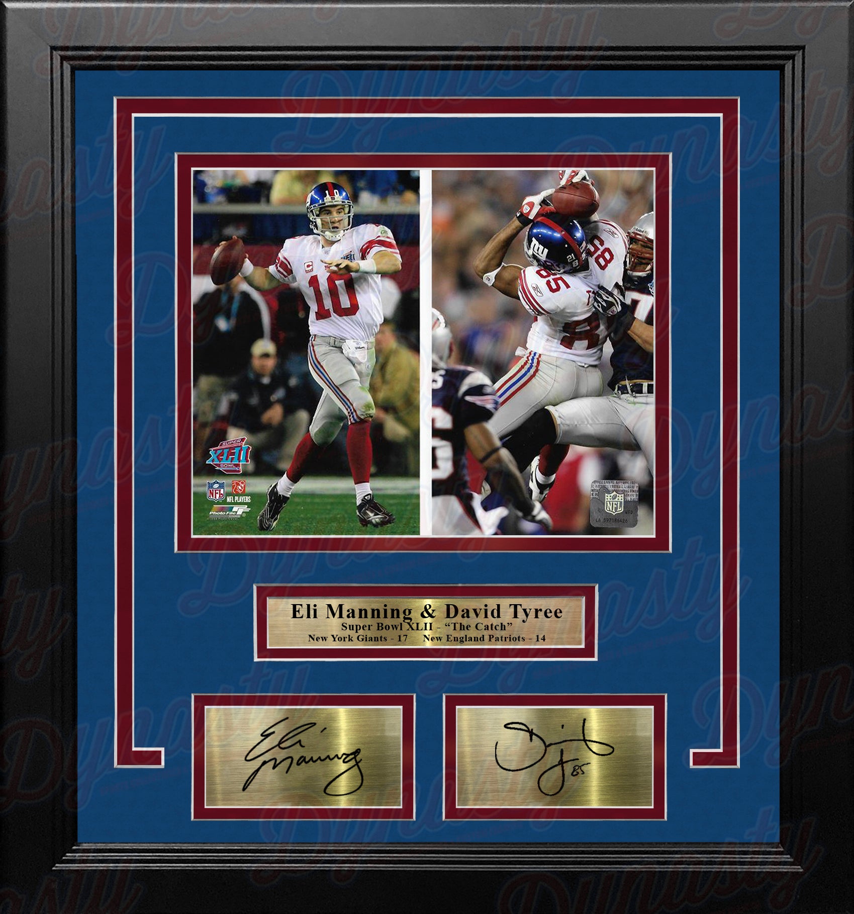 Official New York Giants Collectibles, Autographed Merchandise