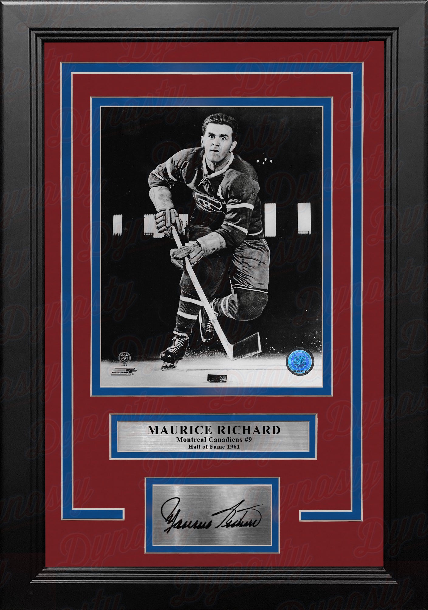 Maurice Richard Signed Montreal Canadiens Jersey