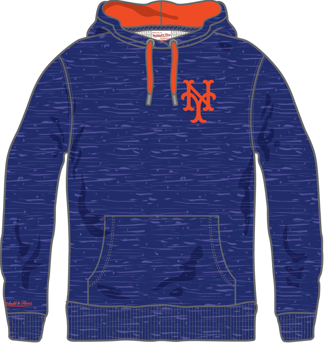 New York Mets Mitchell & Ness Fusion Fleece Hoodie - Dynasty
