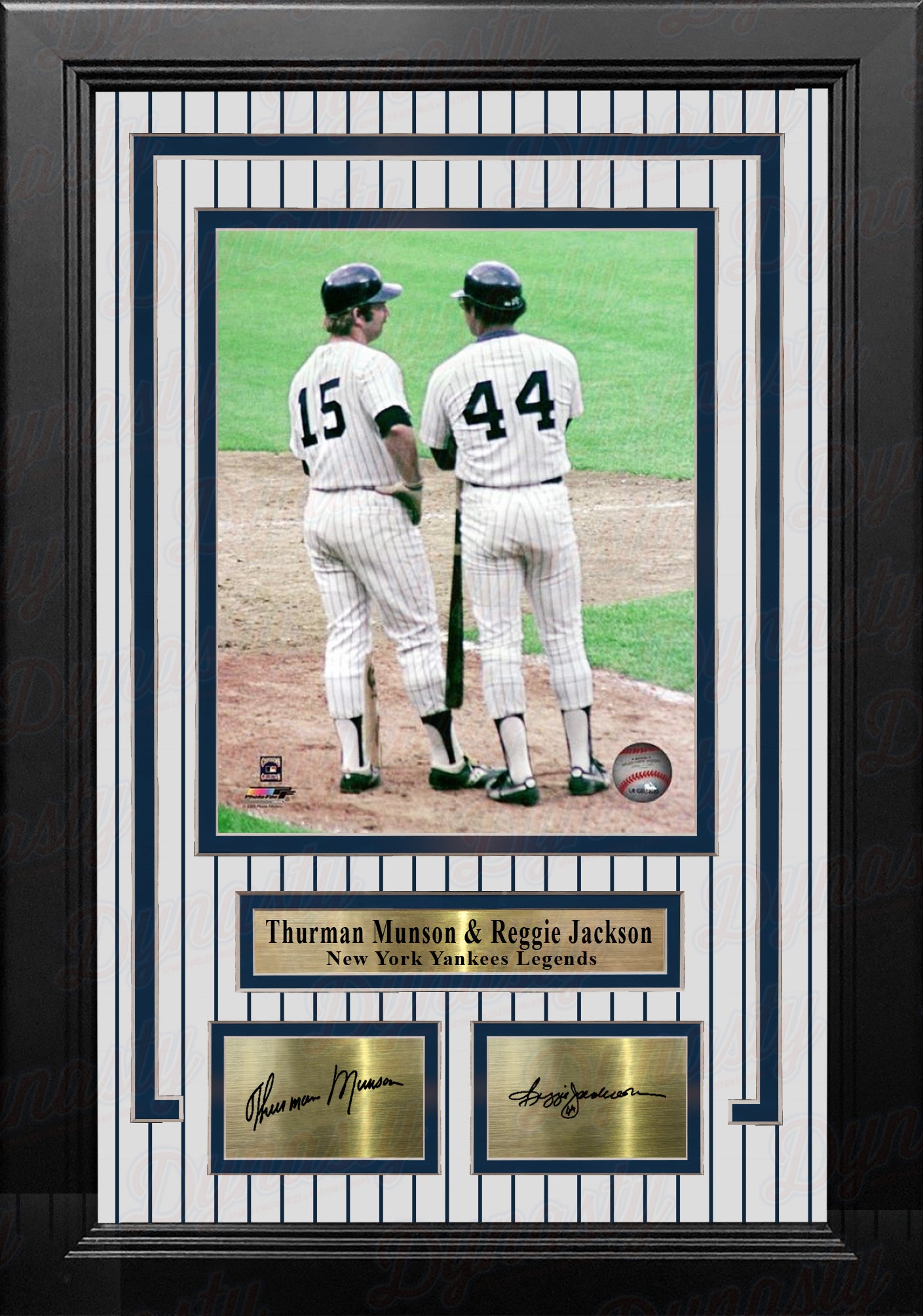 Giancarlo Stanton & Aaron Judge Celebration NY Yankees 8x10