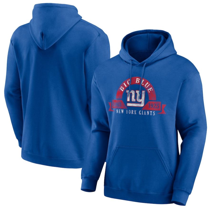 New York Giants Utility Pullover Hoodie - Royal Blue - Dynasty Sports &  Framing