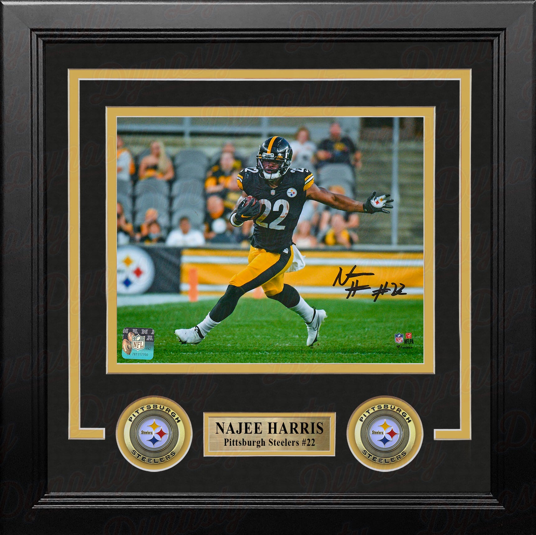 Najee Harris Pittsburgh Steelers Football Art Illustrated 