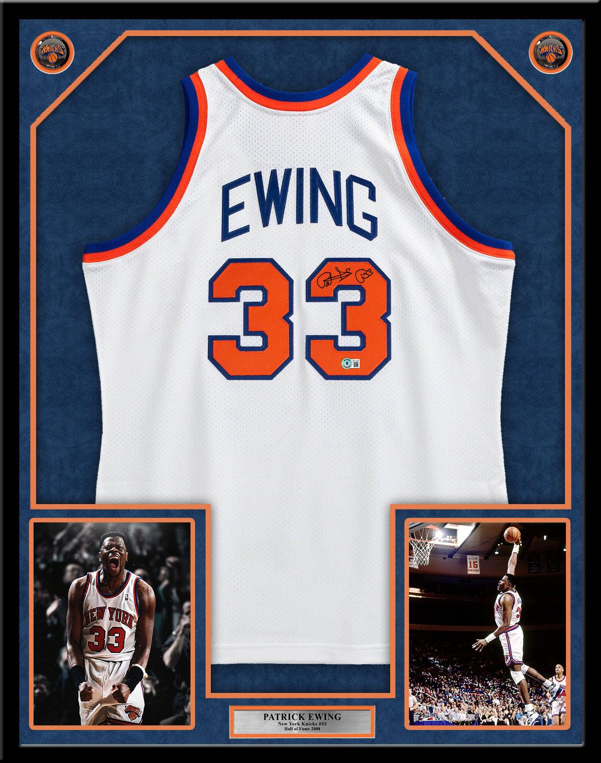 BASKETBALL Jersey Framing NBA Frame Your Autographed Signed Jerseys w/  LOGOS 