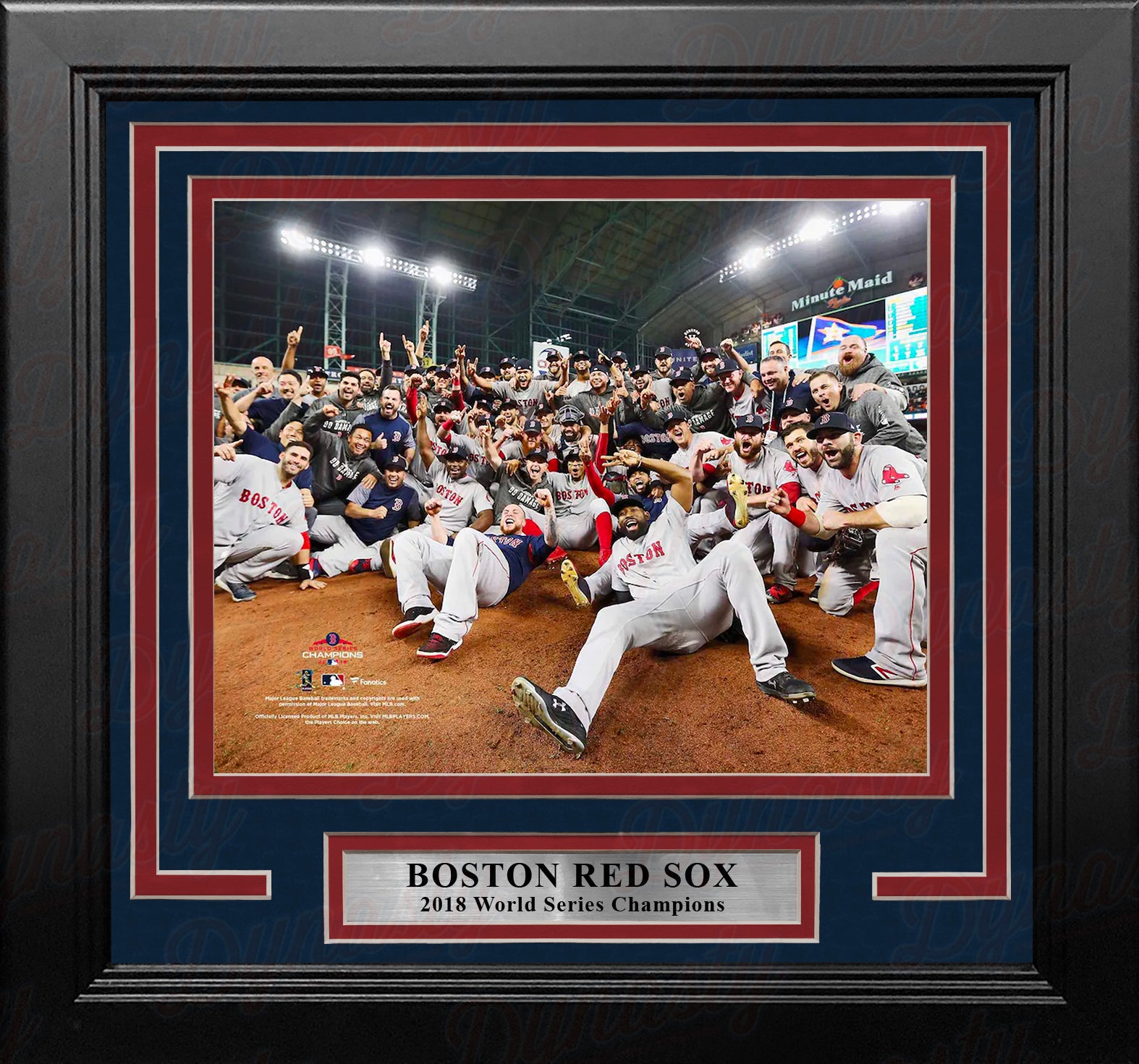 Boston Red Sox 2018 World Series Champions Team Celebration 8 x 10 Framed  Baseball Photo