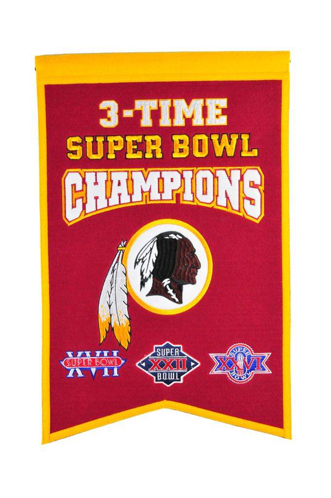 Washington Redskins History of Victory Super Bowl Champions