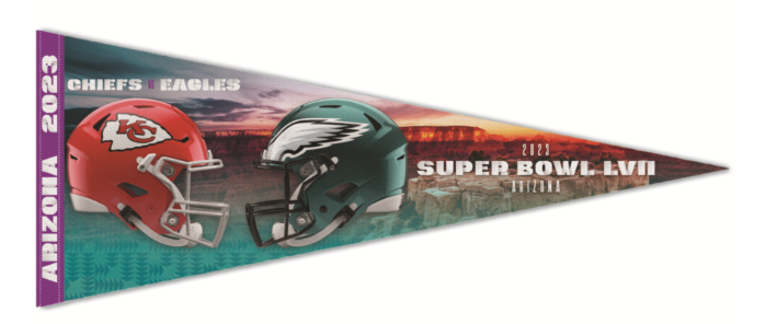 Philadelphia Eagles Super Bowl Pennant