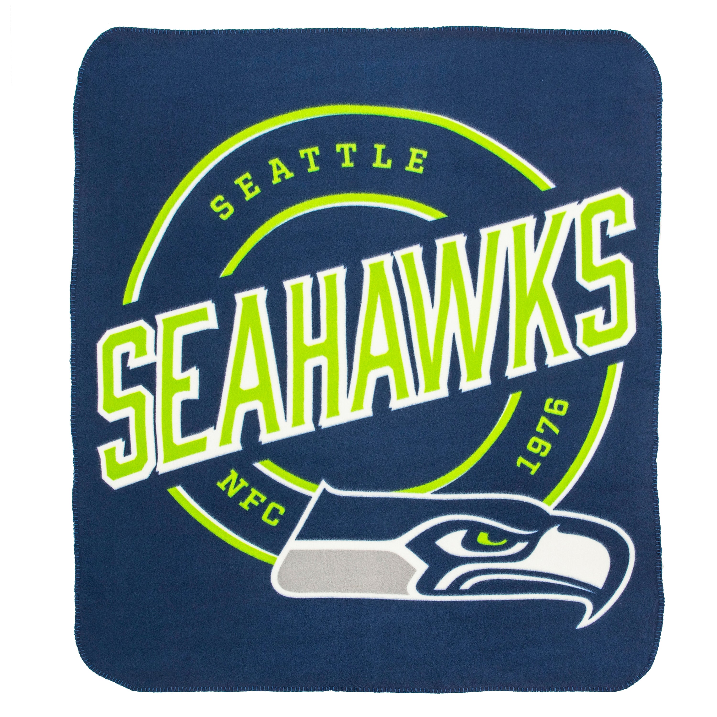 Seahawks plush online blanket