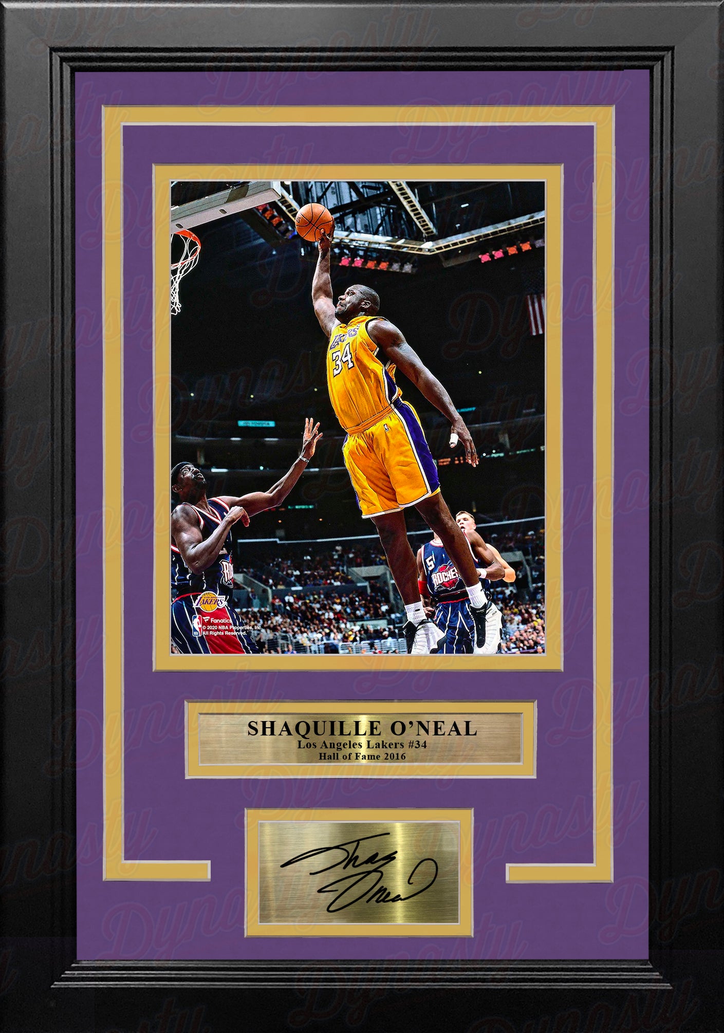 Shaquille O'Neal Autographed Los Angeles Lakers Minneapolis