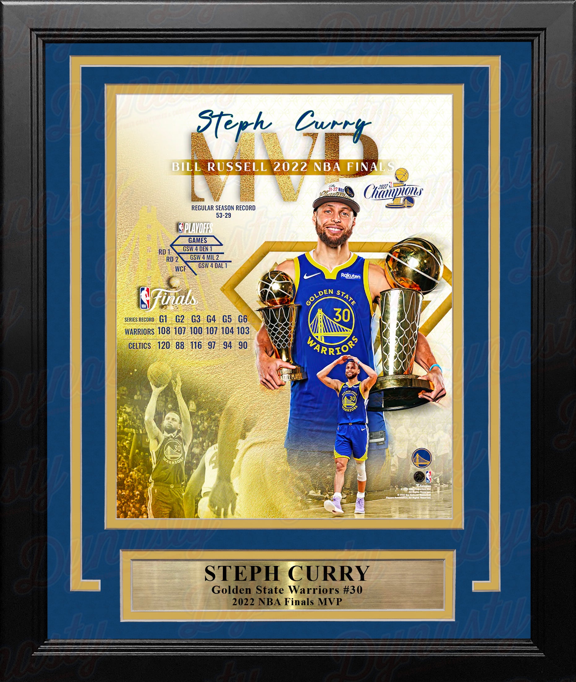 Stephen Curry Golden State Warriors 2022 NBA Finals MVP Commemorative –  Sports Poster Warehouse