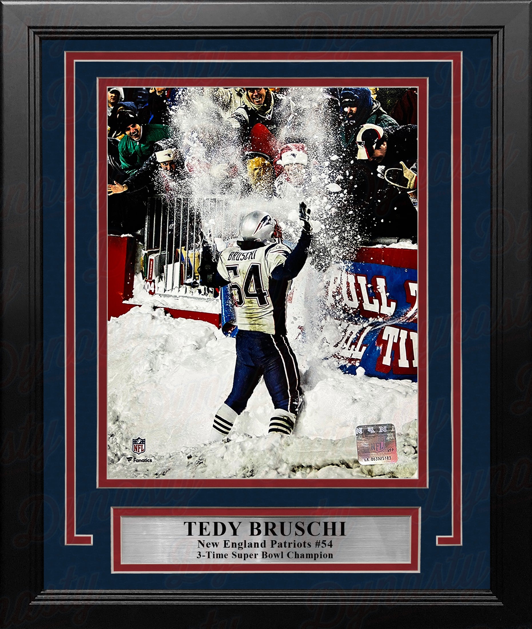 Tom Brady Tedy Bruschi - Patriots '05 Return Sports Photo - Item #  VARPFSAAGS248